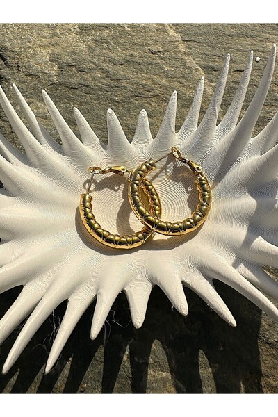 Çelik Çelik Halka Küpe