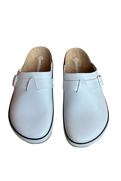 COMFORT OF PANTOFOLE Sabo Sports White Men's Slippers