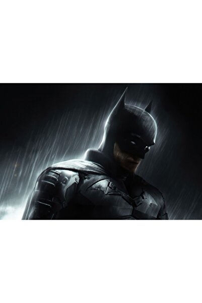 Zumzeria Tablou Canvas The Batman Illustration Fanart, 80x50cm, tablou861, ®