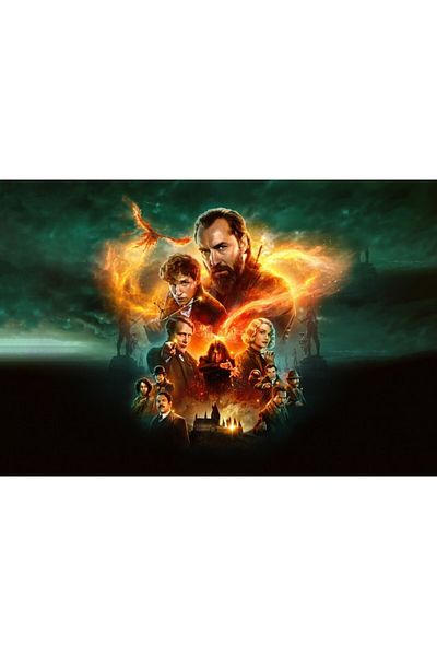 Zumzeria Tablou Canvas Fantastic Beasts 3 Secretele lui Dumbledore, 80x50cm, tablou608, Zumzeria ®