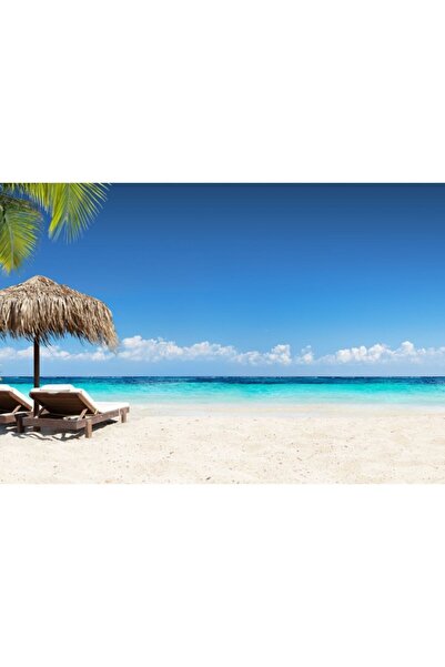 Zumzeria Πίνακας σε καμβά Ηλιοφάνεια πάνω από μια γωνιά στον παράδεισο, 80x50...