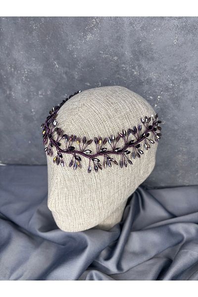 Hayalperest boncuk Elegant Beaded Bridal Henna Hair Accessory – Serra Design