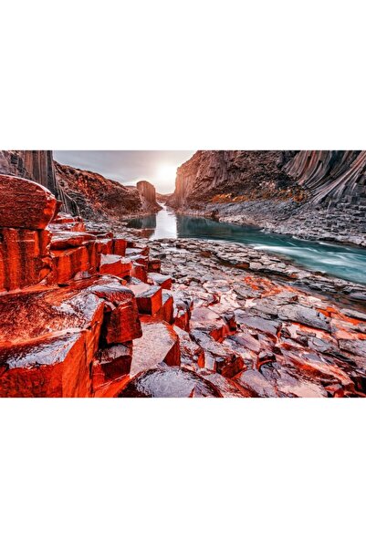 Zumzeria Καμβάς Tablou με θέμα την εξαιρετική θέα στους κόκκινους βράχους, 80...