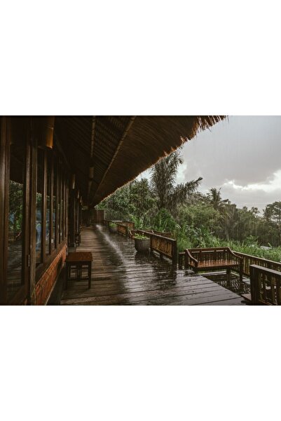 Zumzeria Καμβάς Tablou Αγροτική Άποψη της Βροχής στον Παράδεισο, 80x50εκ., ta...