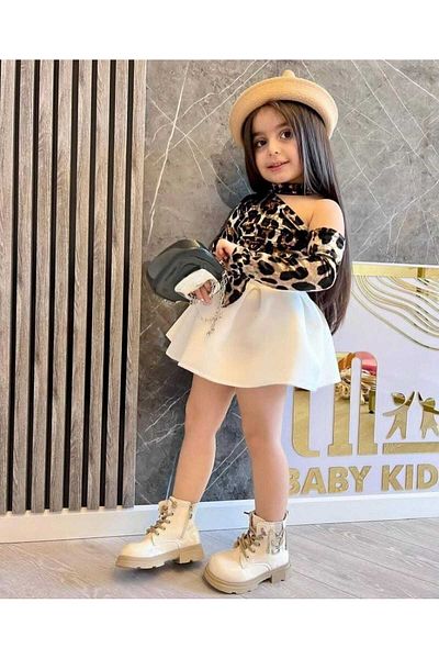 MUMİKİDS SET SET FUSTA-BLUSA SI BANDANA