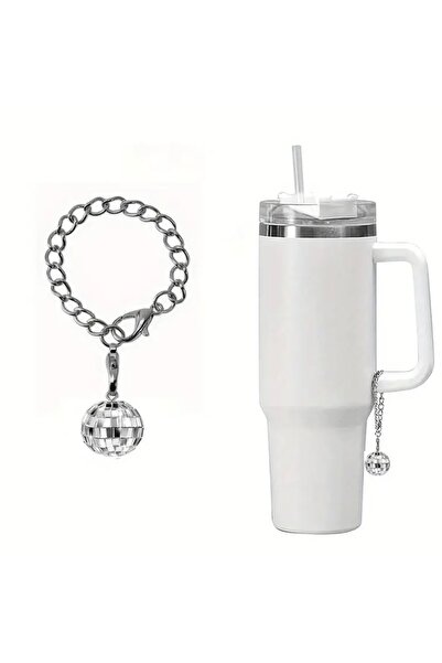 arredamento Disco Ball Thermos Compatible Charm Accessory Hanging Ornament