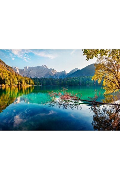 Zumzeria Καμβάς Tablou Υπέροχη θέα στο βουνό μέσα από τα μάτια του φθινοπώρου...