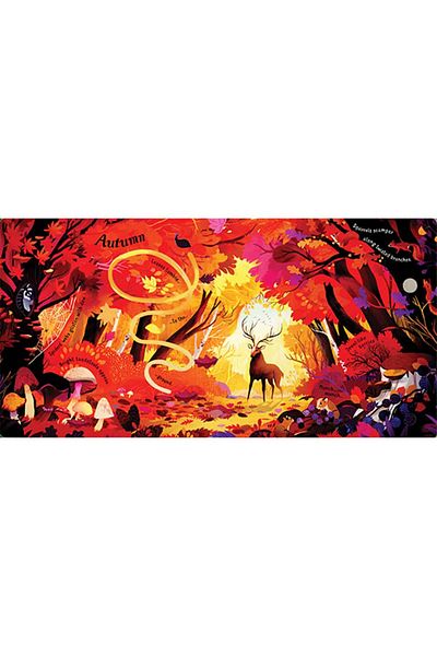 Usborne The Four Seasons Music By Vivaldi – Vivaldi Soundtrack Book - Children's Book