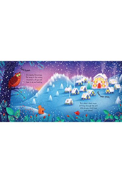 Usborne Carte cu sunete de Mos Craciun - Santa Sound Book