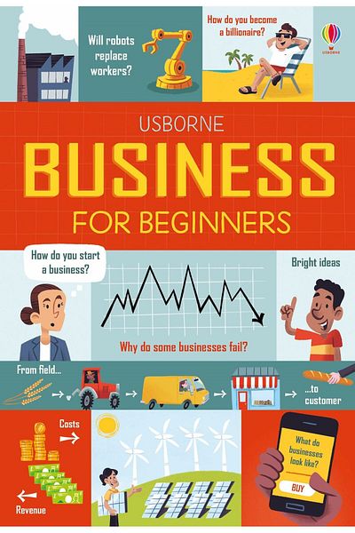 Usborne Children's book - Business for Beginners