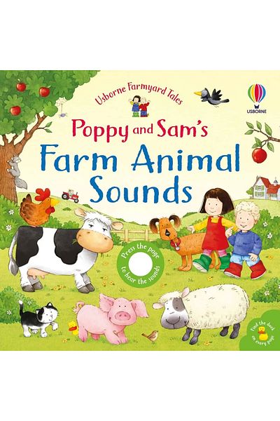 Usborne Carte pentru copii - Poppy and Sam's Farm Animal Sounds