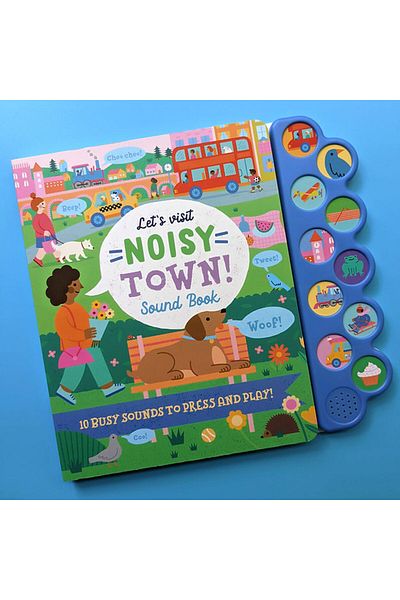 North Parade Children's Book, , 10 Button Sound Boconfirmat - Town, 1 Year Old