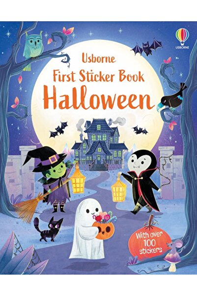 Usborne Carte cu stickere First Sticker Book Halloween