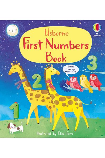 Usborne Children's Book - First Numbers Book