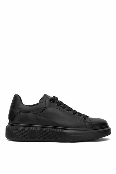 MARCOMEN Ανδρικά παπούτσια casual - 152-21028 Μαύρο γνήσιο δέρμα