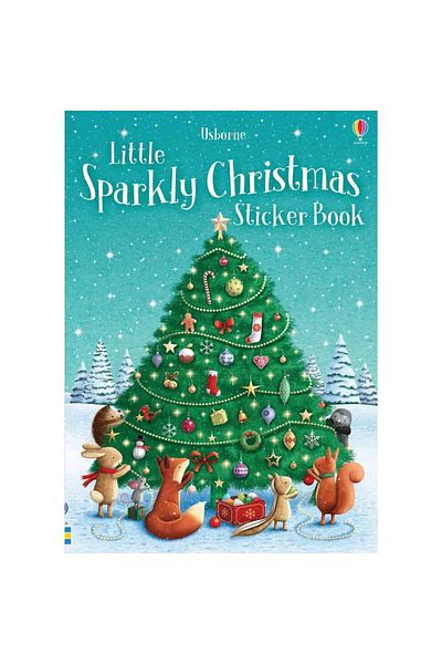 Usborne Sticker Book - Little Sparkly Christmas Book