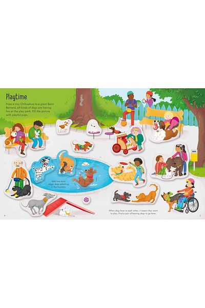 Usborne Children's Book - First Sticker Book Pets