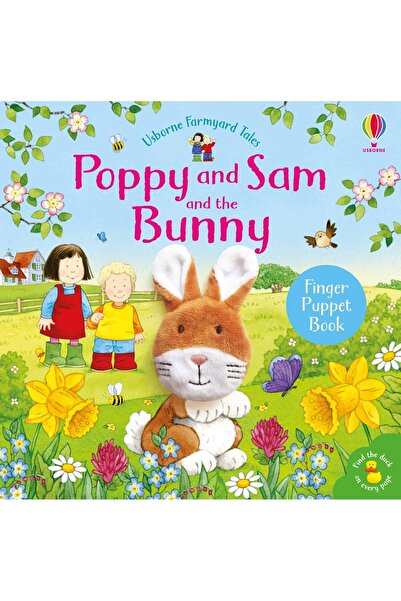 Usborne Carte Senzoriala - Poppy și Sam și Iepurașul