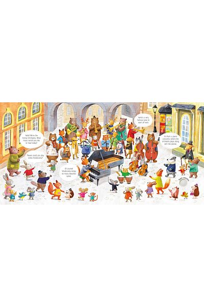 Usborne Children's Book - The Animal Orchestra Plays Tchaikovsky