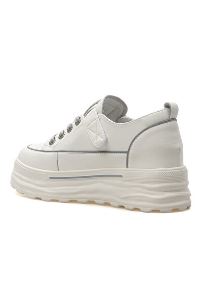 Guja Women's Hidden Heel Snekaer Casual Shoes 25Y 25Y363 Z White/Grey