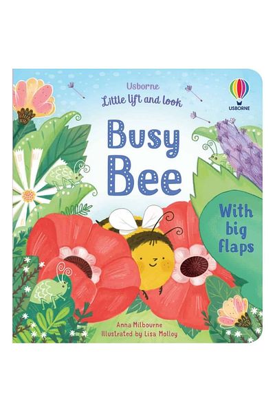 Usborne Children's book - Little Lift and Look Busy Bee