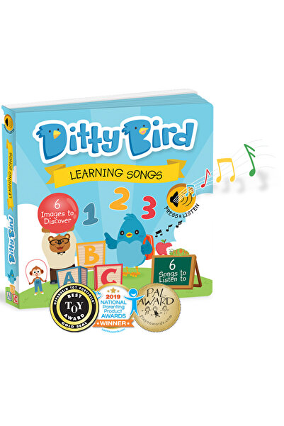Ditty Bird Carte Pentru Copii, , Learning Songs, 6 Luni