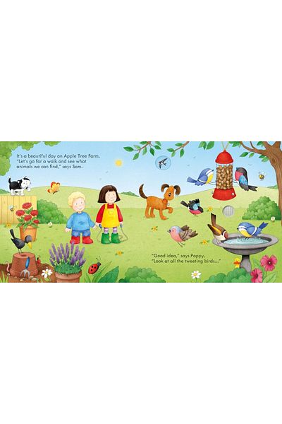 Usborne Children's Book, , Poppy And Sam's Nature Sounds, 1 Year Old