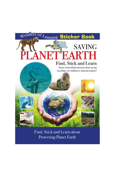 North Parade Publishing Wonder Of Learning - Sticker Book - Saving Planet Earth