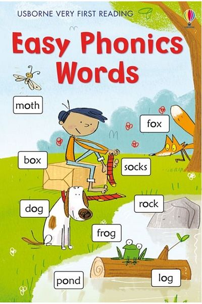 Usborne Children's Book, , Easy Phonic Words, 4 Years