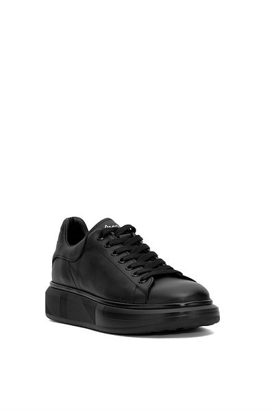 MARCOMEN Ανδρικά παπούτσια casual - 152-21028 Μαύρο γνήσιο δέρμα