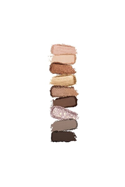 Kiko Göz Farı Paleti - New Glamour Multi Finish Eyeshadow Palette - 01 Earth Tones -Yüksek Pigmentli