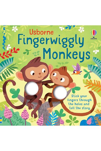 Usborne Children's book - Fingerwiggly Monkeys