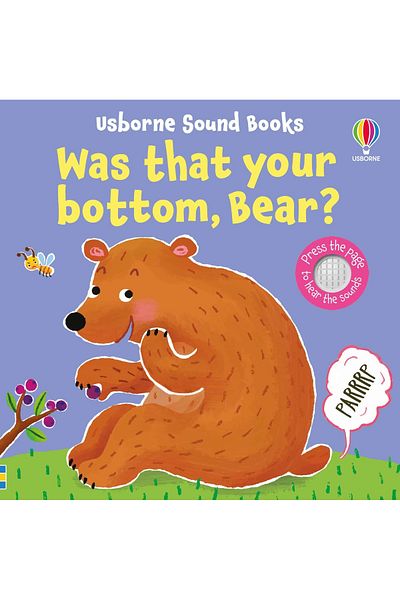 Usborne Children's Book, , Was That Your Bottom, Bear?, 12 Months