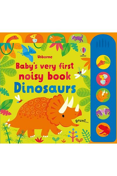 Usborne Children's Book - Baby's Very First Noisy Book Dinosaurs