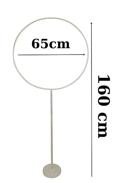 CUGY Circle Balloon Stand & Round Balloon Ornament Stand & Birthday Floor Standing Balloon Ornament Stand