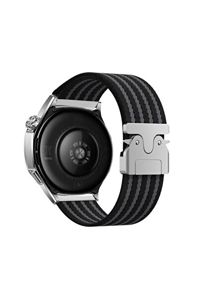 AktarMobile Huawei Watch 4 / Watch 4 Pro Uyumlu Naylon Dokuma Kumaş Kordon Pr...