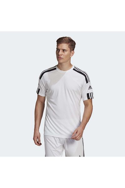 adidas قميص كرة قدم للرجال من Squad 21 Jsy Ss Gn5723 باللون الأبيض