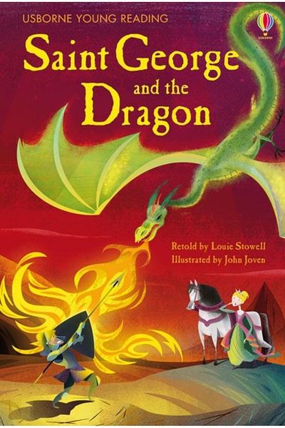 Usborne Children's book, Usborne, Saint George and the Dragon, 5+ years
