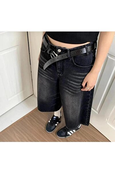 shop BAGGY POCKET STAR JEAN ŞORT BERMUDA