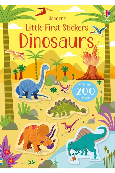 Usborne Little First Stickers: Dinosaurs