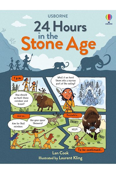 Usborne Children's Book, , 24 Hours In The Stone Age, 7 Years