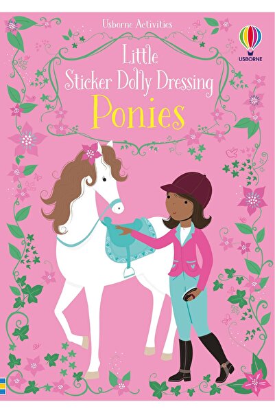 Usborne Micul autocolant Dolly Dressing Ponei