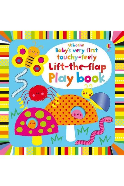 Usborne Children's book - Baby's very first touchy-feely Lift-the-flap Playbook