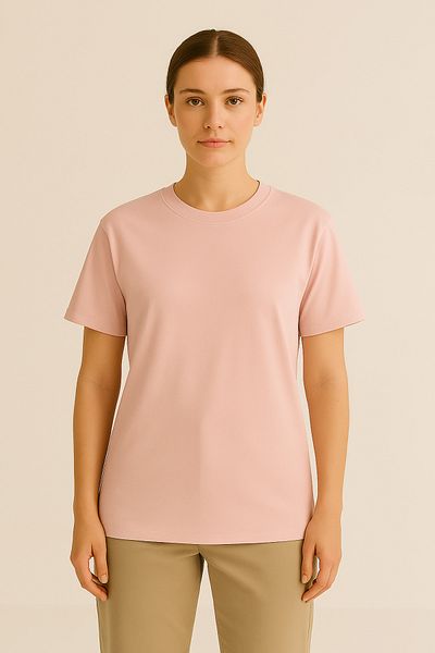 karikatürstore Basic Crew Neck Short Sleeve Quality T-Shirt