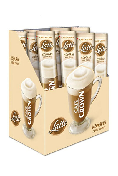 Ülker Cafe Crown Latte Sütlü Köpüklü Kahve 17 Gram x (24 Adet)
