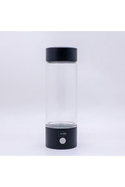 blossom Hydrogenated, Ionized and Plasma Water Generator Bottle - 420 ml, ARVADA, USB Power, LED