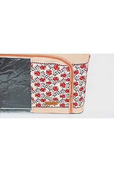 Flippy Flippy Foldable Storage Box, 100L, Cotton/Linen, 60X42X40 cm, Traditional Motif Model 4