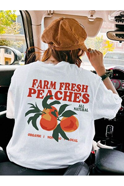 Jose Clothing Tricou imprimat cu mânecă scurtă cu croială supradimensionată