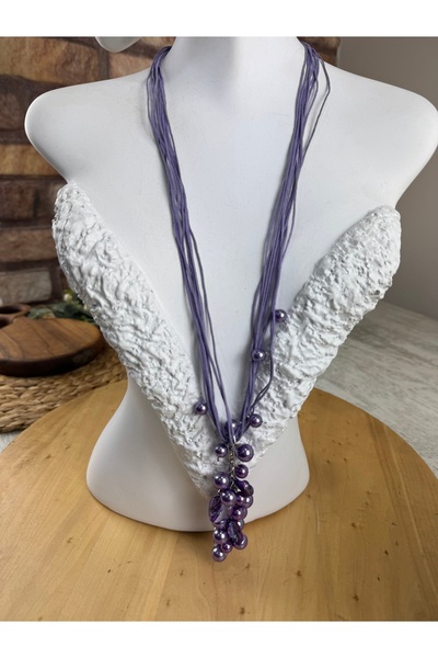 SEDEF TAKI Uzun inci kolye