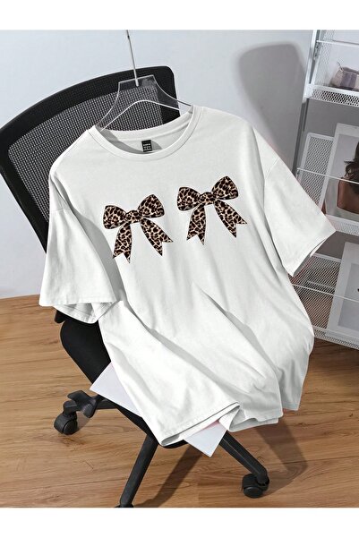 Jose Clothing Tricou imprimat cu mânecă scurtă cu croială supradimensionată